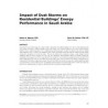 ICER16-33 -- Impact of Dust Storms on Residential Buildingsa?? Energy Performance in Saudi Arabia