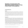 ICER16-25 -- Modeling of Condensation Film Thickness and Heat Transfer in Two-Phase Closed Thermosyphons