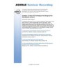 Seminar 11 -- New CFD Techniques for Design of Air Distribution Systems
