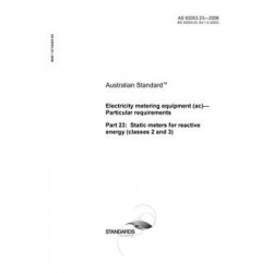 AS 62053.23-2006 [ Superseded ]