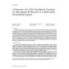 AT-15-C067 -- Influence of a CO2 Feedback System on Occupant Behavior in a Naturally Ventilated Space