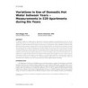 AT-15-C029 -- Variations in Use of Domestic Hot Water between Years--Measurements in 539 Apartments during Six Years