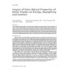 AT-15-C062 -- Impact of Solar Optical Properties of Roller Shades on Energy, Daylighting and Comfort