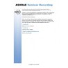 Seminar 15 -- The First Standards on Legionnaires&x27; Disease - Why Cringe When You Can Be Prepared for Proposed Standards 188,