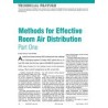 Methods for Effective Room Air Distribution: Part 1