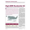 Emerging Technologies: High-SEER Residential AC