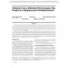 Airborne Cross-Infection Risk Between Two People in a Displacement Ventilated Room