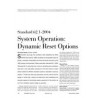 Standard 62.1-2004 System Operation: Dynamic Reset Options
