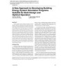 CH-06-13-4 - A New Approach to Developing Building Energy System Simulation Programs Suitable for Both Design and Optimal Operat