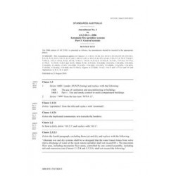 AS 2118.1-2006 AMDT 1 [ Superseded ]