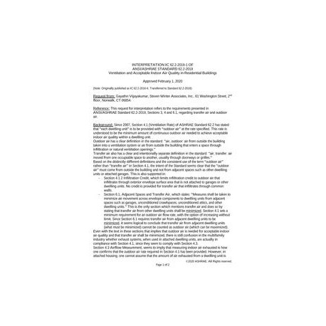 ASHRAE IC 62.2-2019-1
