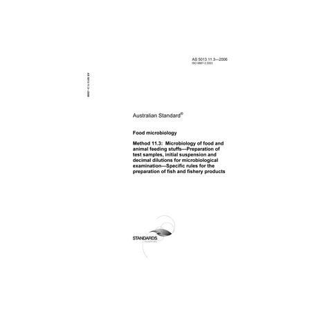 AS 5013.11.3-2006 [ Superseded ]