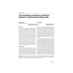 4688 (RP-1045) â Thermal Mixing of Outdoor and Return Airflows in Typical Air-Handling Units