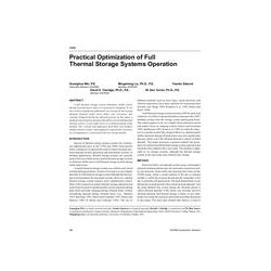 4586 -- Practical Optimization of Full Thermal Storage Systems Operation