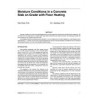 Moisture Conditions in a Concrete Slab on Grade with Floor Heating