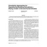 Uncertainty Approaches for Hygrothermal Building Simulationsâ Drying of AAC in Hot and Humid Climates