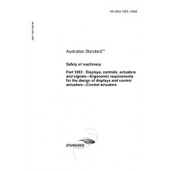 AS 4024.1903-2006 [ Superseded ]