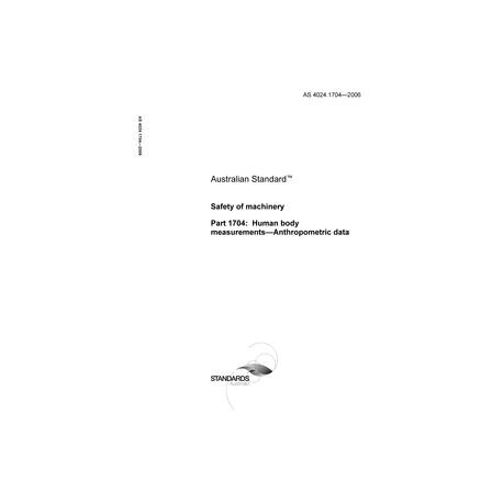 AS 4024.1704-2006 [ Superseded ]