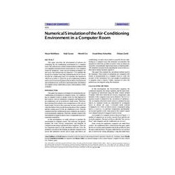 4201 -- Numerical Simulation of the Air-Conditioning Environment in a Computer Room