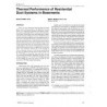 AT-96-13-1 -- Thermal Performance of Residential Duct Systems in Basements