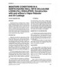 CH-95-03-4 -- Moisture Conditions in a North-Facing Wall with Cellulose Loose-Fill Insulation. Construction with and without a V