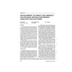 NO-94-17-3 -- Development of Direct and Indirect Ice-Storage Models for Energy Analysis Calculations