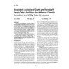 3196 -- Economic Analysis of Daylit and Non-daylit Large Office Buildings for Different Climatic Locations and Utility Rate Stru