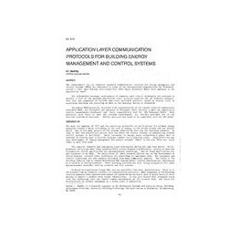 3174 -- Application Layer Communication Protocols for Building Energy Management and Control Systems