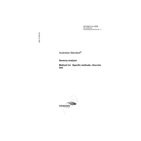AS 2542.2.4-2005 [ Superseded ]