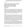 PO-86-03-1 -- A Simplified Hour-by-Hour Building Energy Analysis for Use in Engineering HVAC Courses