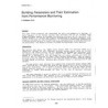 HI-85-37-3 -- Building Parameters and Their Estimation from Performance Monitoring