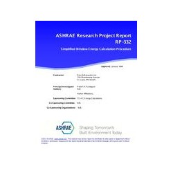 RP-332 -- Energy Savings Through the Use of Natural Daylighting