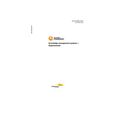 AS ISO 30401:2019
