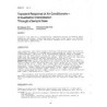 AT-84-19-3 -- Transient Response of Air ConditionersâA Qualitative Interpretation through a Sample Case