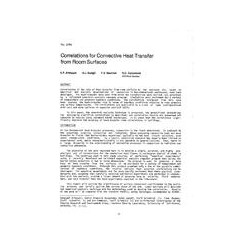 DC-2764 -- Correlations for Convective Heat Transfer from Room Surfaces