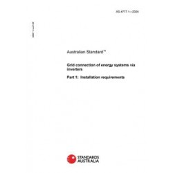 AS 4777.1-2005 [ Available Superseded ]