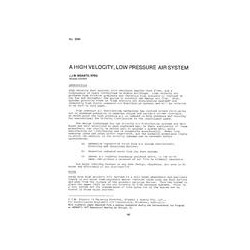 LA-2566 -- A High Velocity, Low Pressure Air System