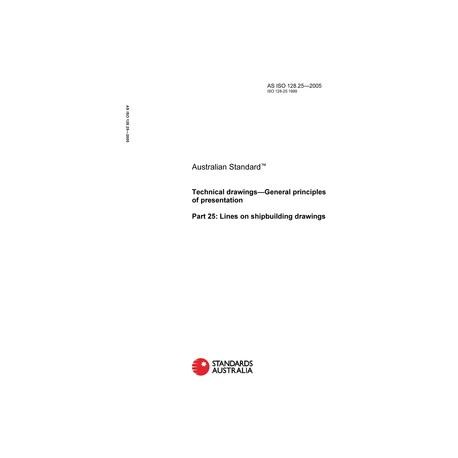 AS ISO 128.25-2005