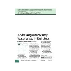 Addressing Unnecessary Water Waste in Buildings