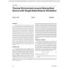 OR-10-030 -- Thermal Environment around Strong Heat Source with Single-Sided Natural Ventilation