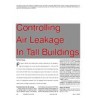 Controlling Air Leakage in Tall Buildings