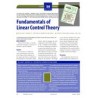 50th Anniversary Feature: Fundamentals of Linear Control Theory