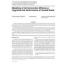 Modeling of Air Convection Effects on Hygrothermal Performance of Vented Roofs