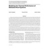 Modeling the Thermal Performance of Ballasted Roof Systems