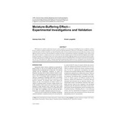 Moisture-Buffering EffectâExperimental Investigations and Validation