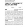 DA-07-038 Evaluating RNG k-e Models Using PIV Data for Airflow in Animal Buildings at Different Ventilation Rates