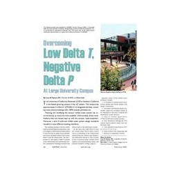 Overcoming Low Delta T, Negative Delta P at Large University Campus
