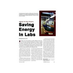 Makeup Air Heat Recovery: Saving Energy in Labs