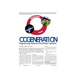 Cogeneration: Engineering Natural-Gas Driven Systems