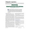 Refrigeration Applications: Maintaining Industrial Refrigeration Systems